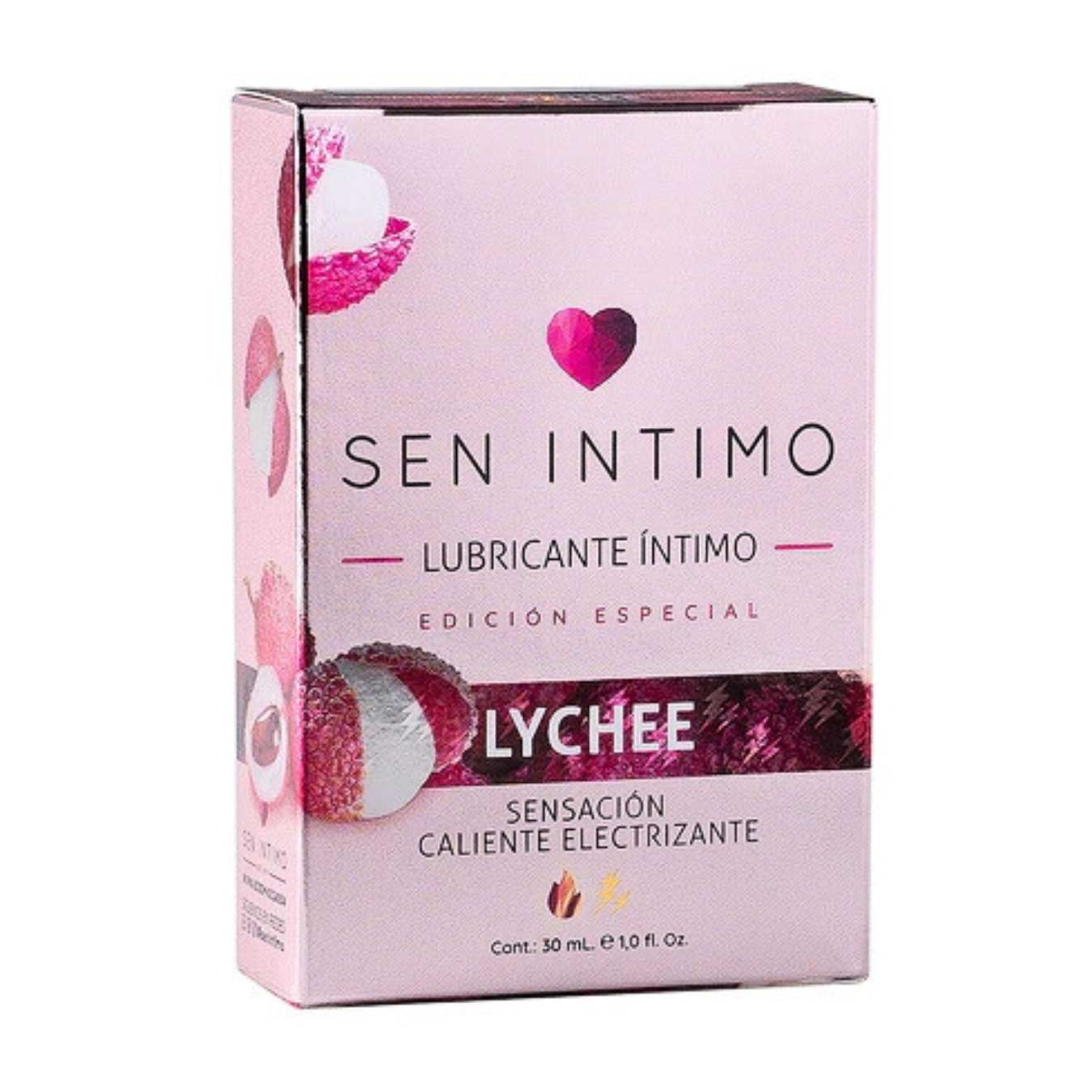 LUBRICANTE LYCHEE CALOR ELECTRIZANTE SENINTIMO 30ML