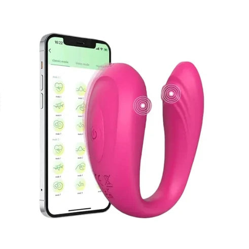 VIBRADOR DUAL CON APPLICACION PARA PAREJAS APPASIONANTE