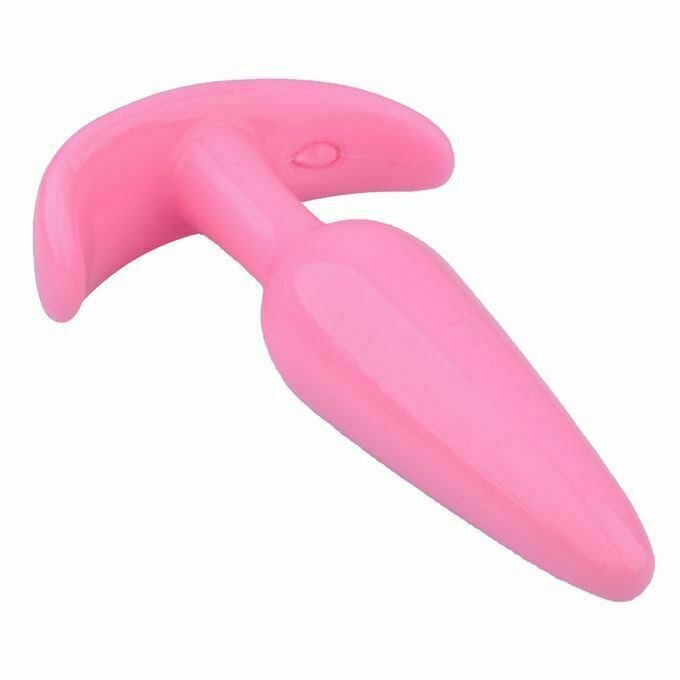 PLUG ANAL SILICONA ROSADO PEQUEÑO