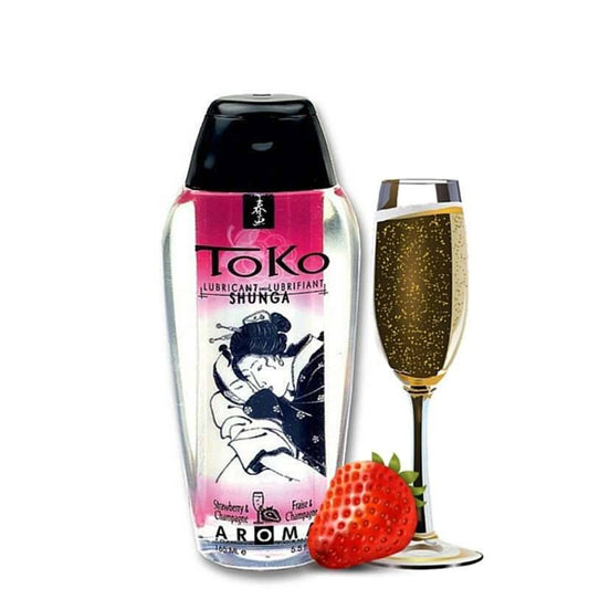 LUBRICANTE TOKO AROMA FRUTILLA CHAMPAGNE