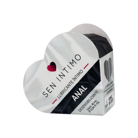LUBRICANTE CON ANESTESIA BASE DE AGUA HIDRATANTE CORAZON SENINTIMO 10ML