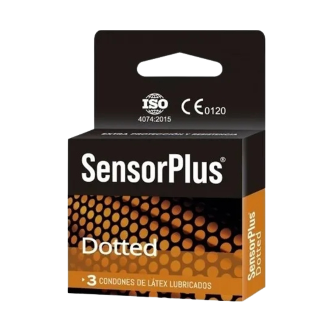 CAJA CONDONES SENSOR PLUS 3 UNIDADES (VARIEDADES)