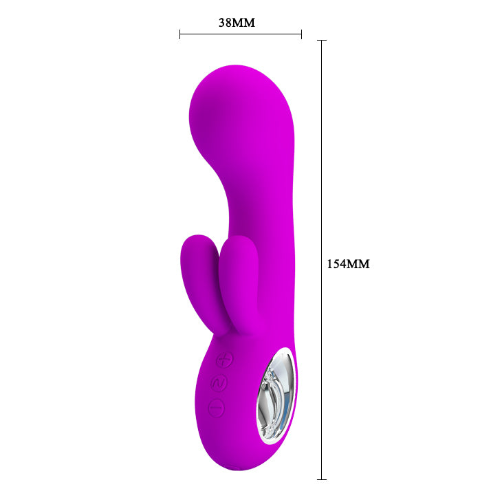 VIBRADOR DUAL RECARGABLE VALENTINE