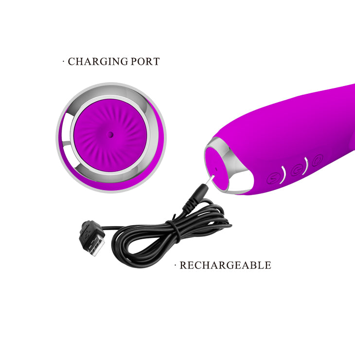 ROTADOR Y VIBRADOR RECARGABLE MOLLY