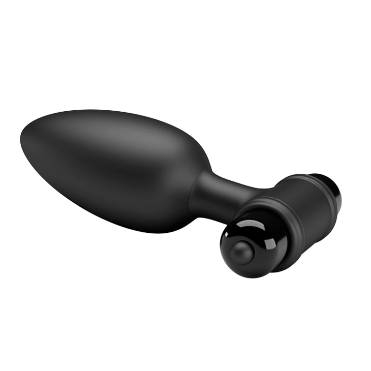 PLUG ANAL VIBRADOR MEDIANO CON BASE