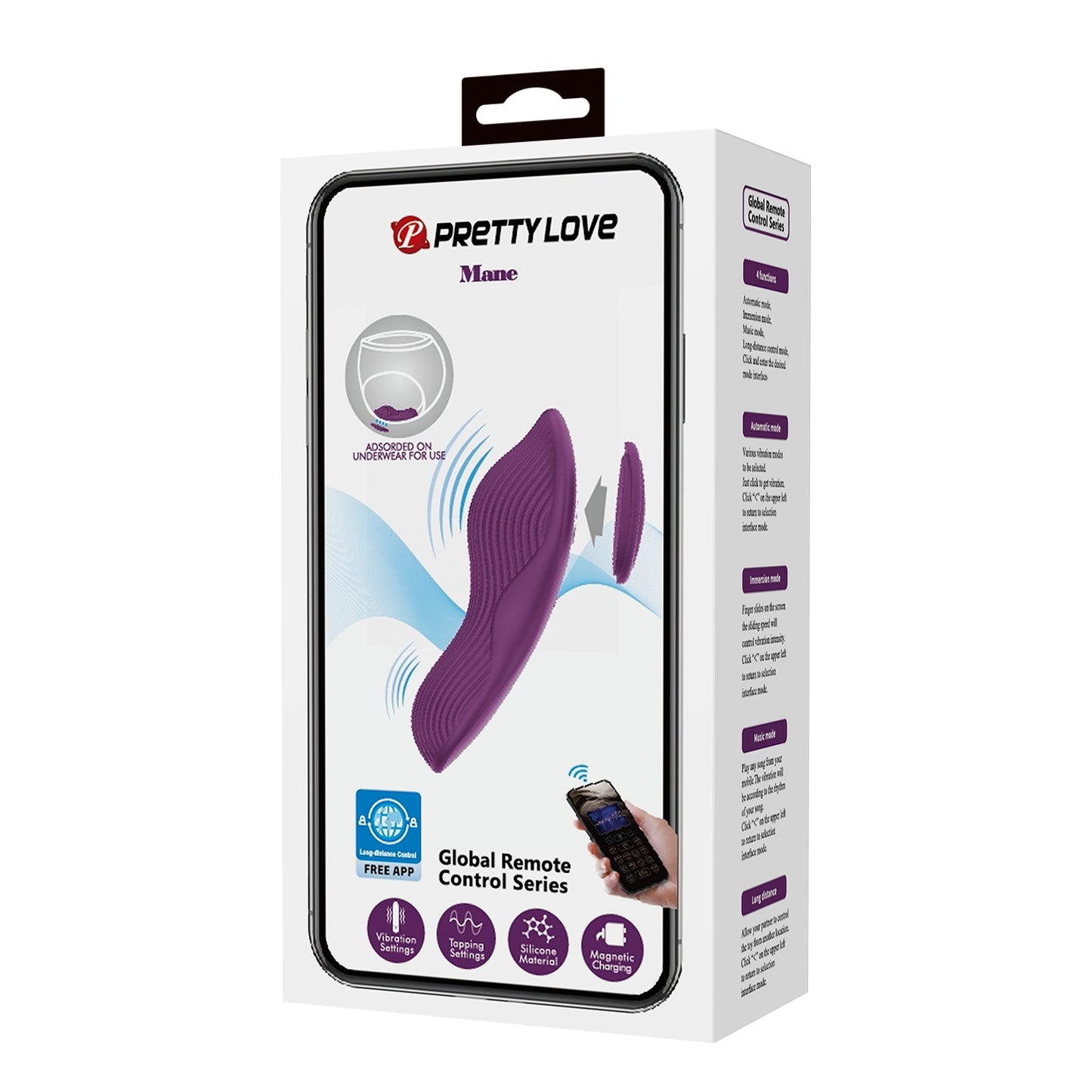 VIBRADOR PARA ROPA INTERIOR MANE