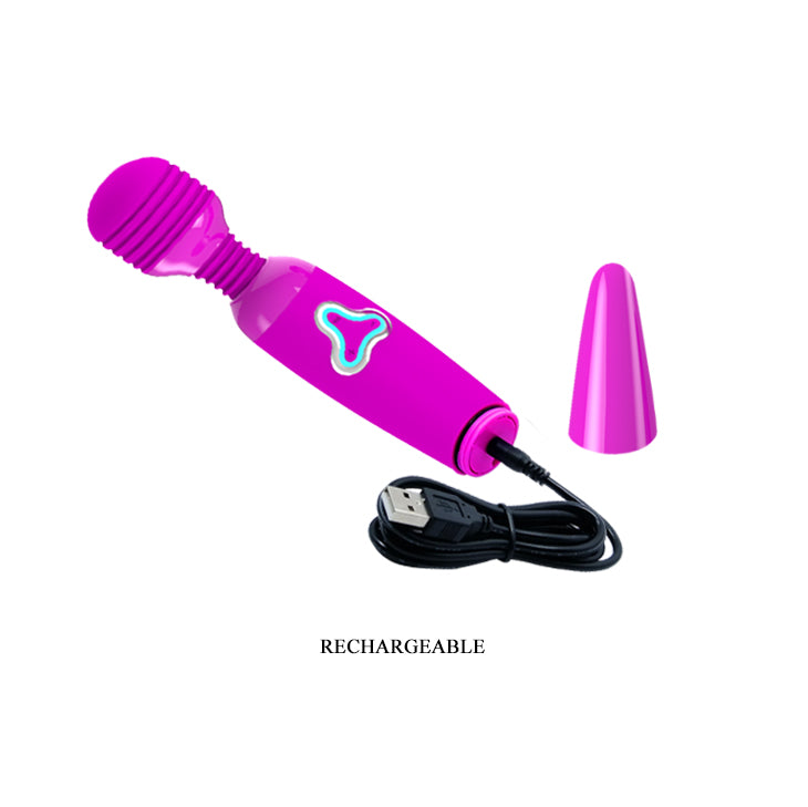 VIBRADOR TIPO MICRÓFONO RECARGABLE BODY WAND