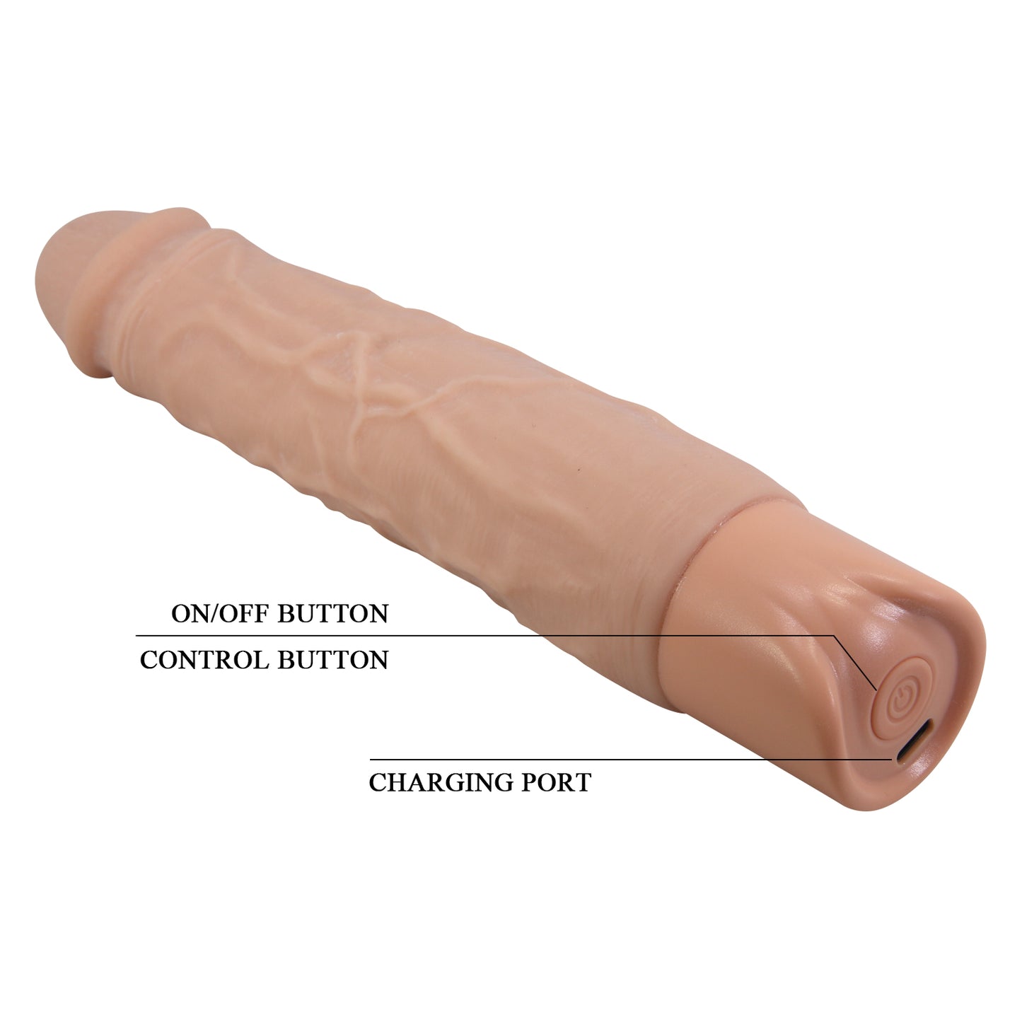 VIBRADOR REALISTA RECARGABLE RUFUS PRETTY LOVE