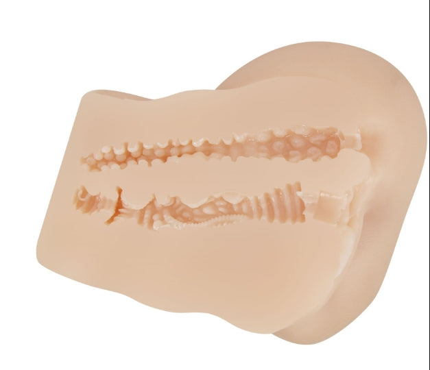 MASTURBADOR VIBRADOR DOBLE REALISTA HAILEY CRAZY BUL