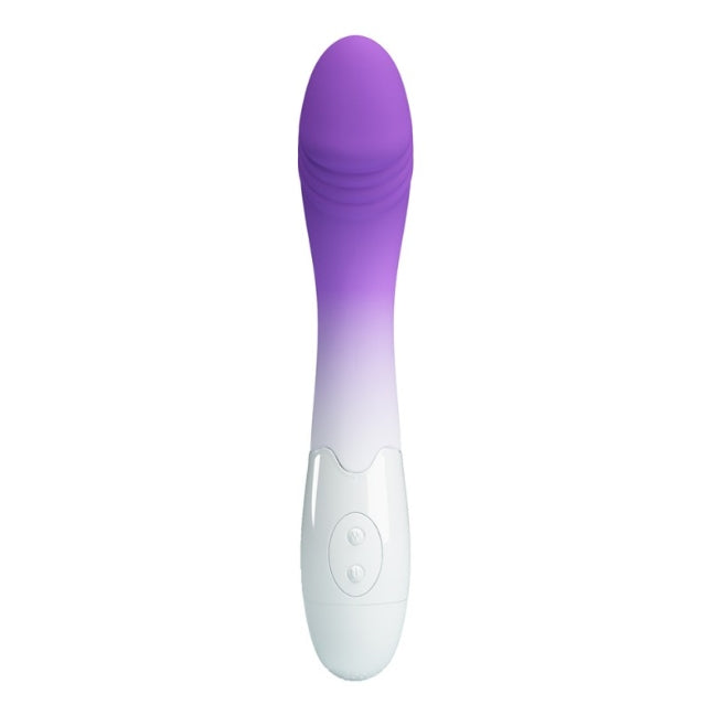 VIBRADOR ELEMENTAL LILA-BLANCO