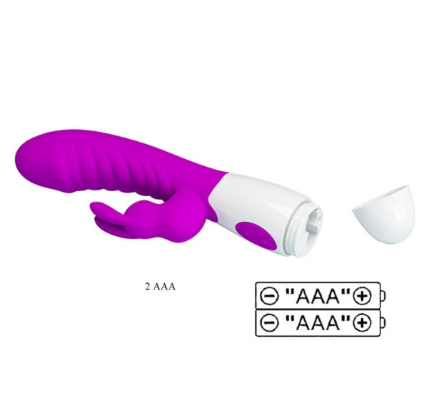 VIBRADOR DUAL NAUGTHY BUNNY