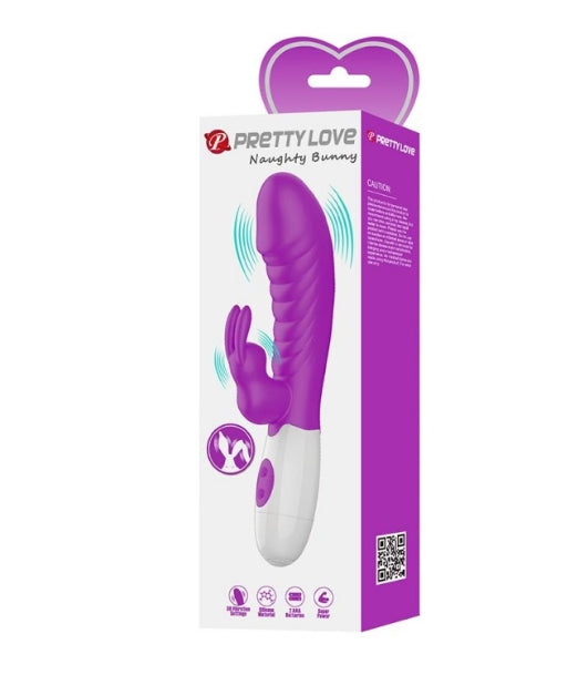 VIBRADOR DUAL NAUGTHY BUNNY