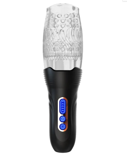 MASTURBADOR MASCULINO ALL AROUND CON MOVIMIENTO, GIRATORIO Y RECARGAGLE