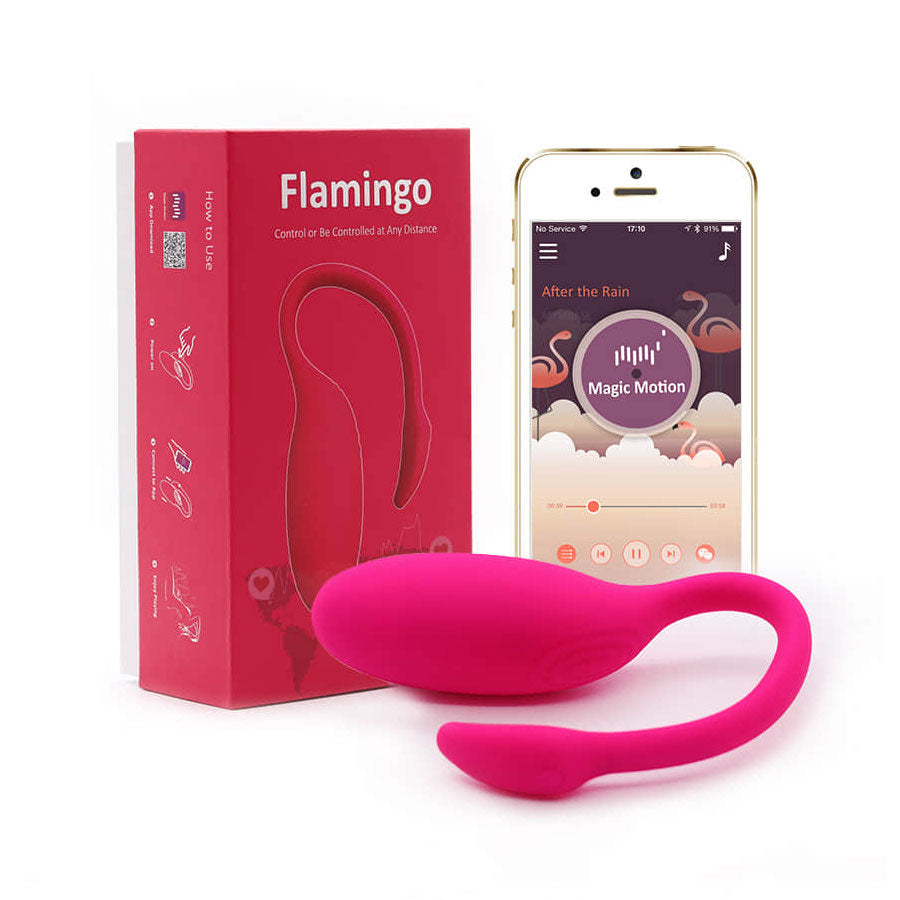 VIBRADOR CON CONTROL POR APP FLAMINGO