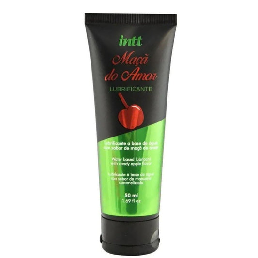 LUBRICANTE BASE DE AGUA SABOR MANZANA CONFITADA INTT