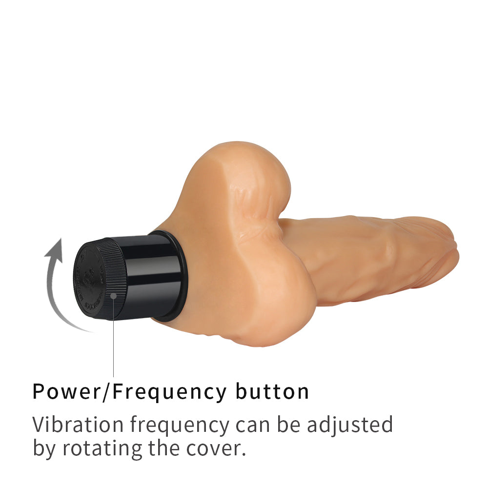 VIBRADOR REALISTA REAL FEEL#10