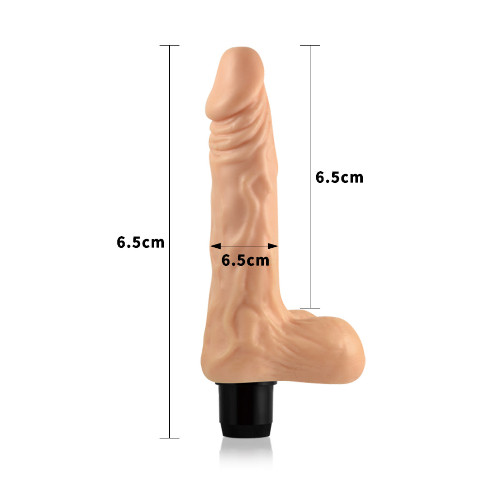 VIBRADOR REALISTA REAL FEEL#10