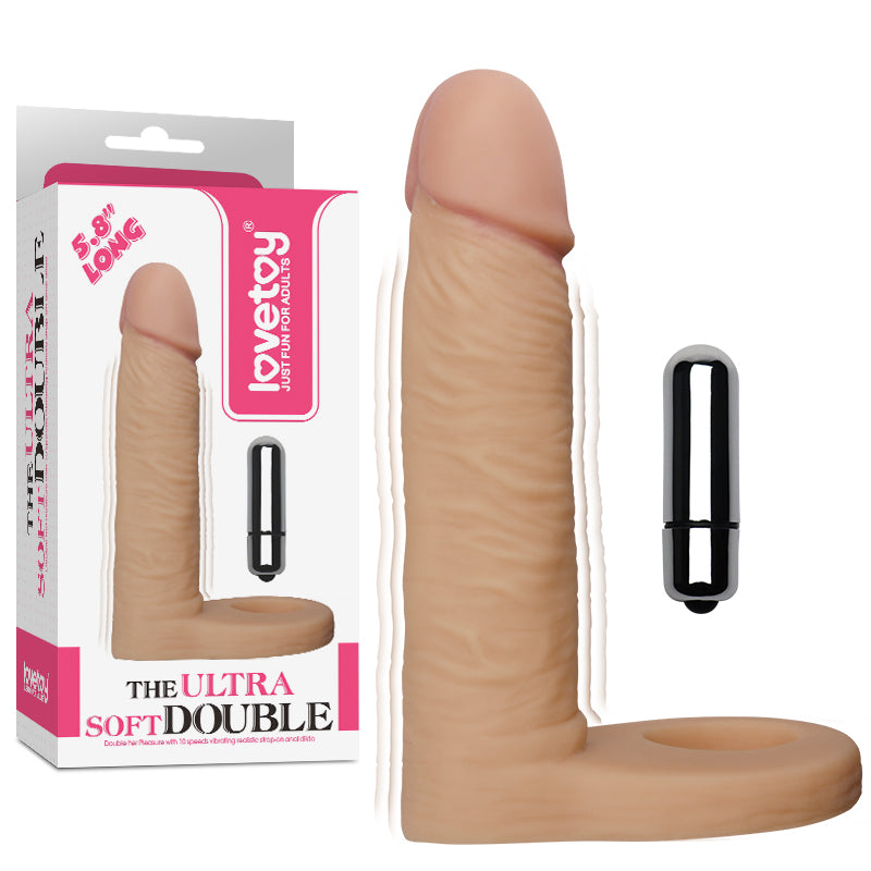 ANILLO VIBRADOR PARA DOBLE PENETRACIÓN REALISTA