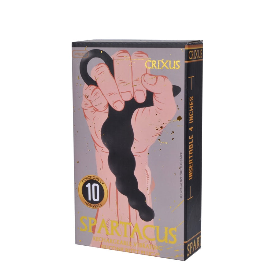 PLUG ANAL VIBRADOR RECARGABLE CRIXUS