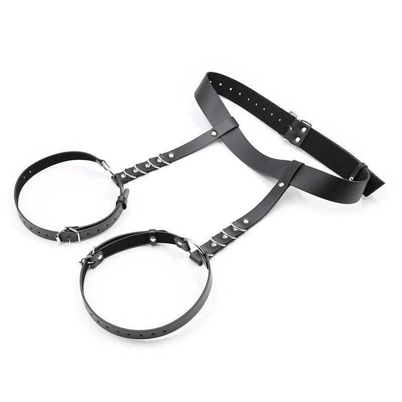 ARNES PARA PIERNAS BDSM NEGRO SENS