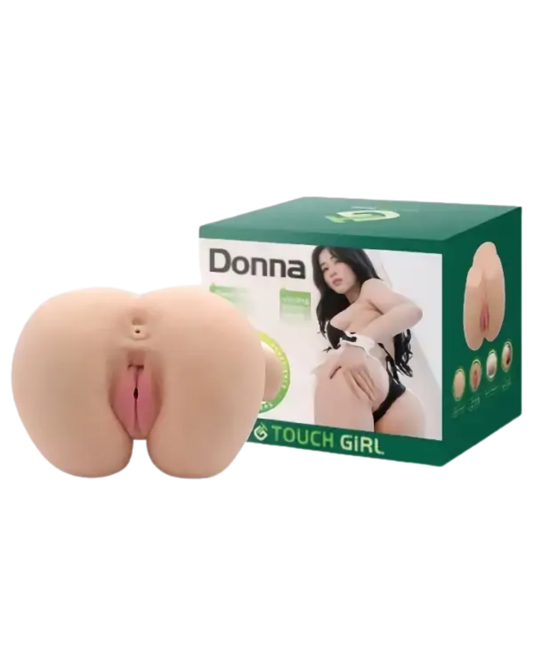 MASTURBADOR  REALISTA DONNA CON VIBRACION RECARGABLE 3,5 K