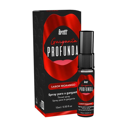 SPRAY GARGANTA PROFUNDA INTT FRUTILLA