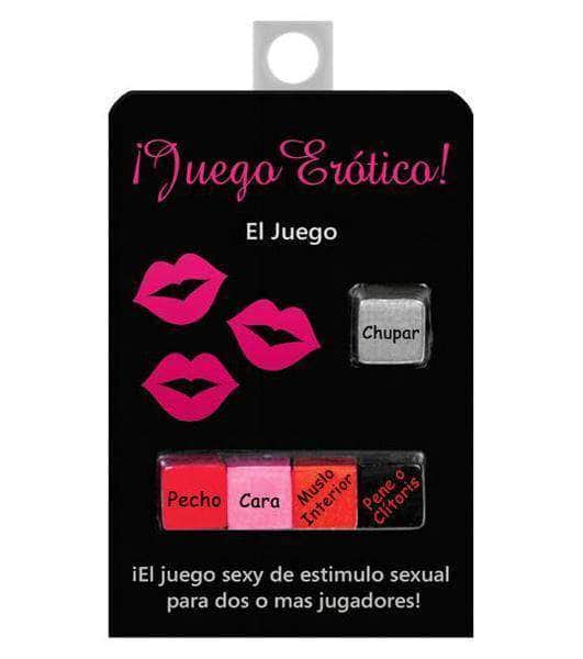 JUEGO DE PAREJAS DADOS EROTICOS (HASTA 4 PERSONAS)