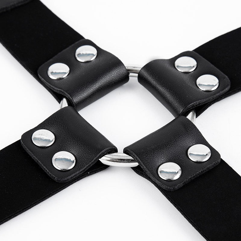 ARNES DE CRUS CON ESPOSAS NEGRO SENS