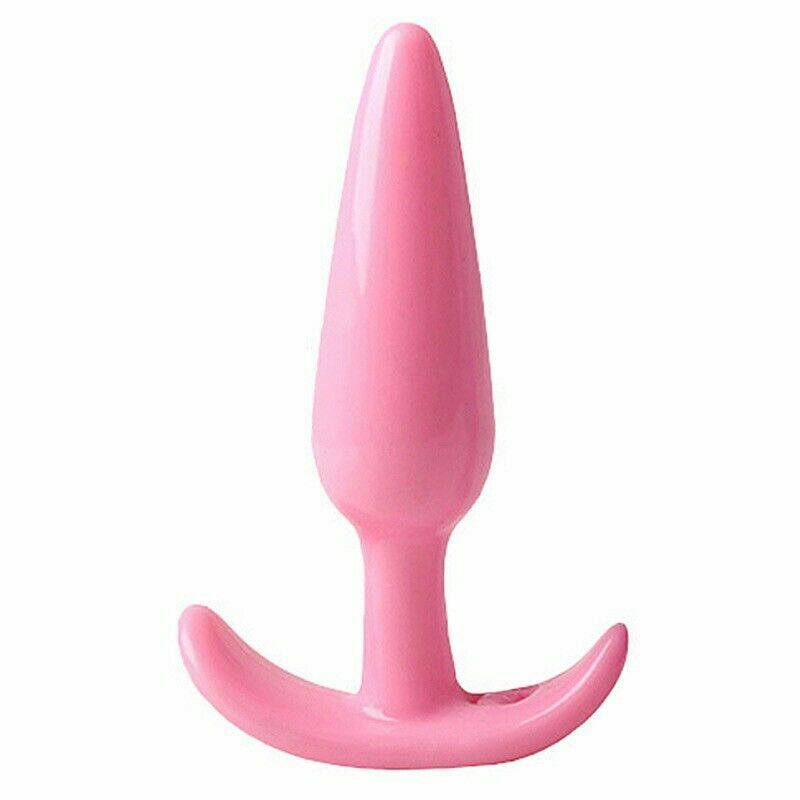 PLUG ANAL SILICONA ROSADO PEQUEÑO